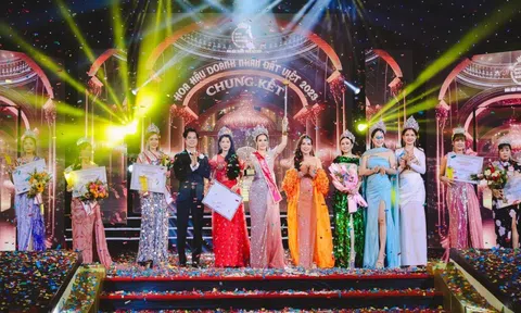 Chung kết Hoa hậu Doanh nhân Đất Việt 2023: Ngô Thị Loan đăng quang ngôi vị cao nhất