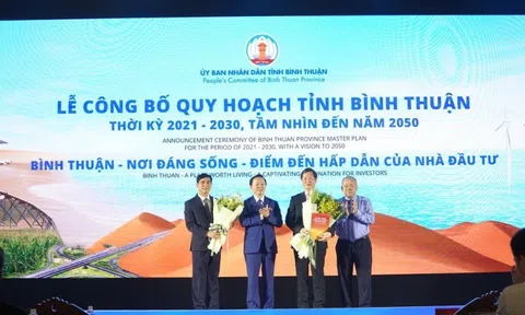 Phó Thủ tướng Trần Hồng Hà dự Lễ công bố quy hoạch Bình Thuận tầm nhìn 2050